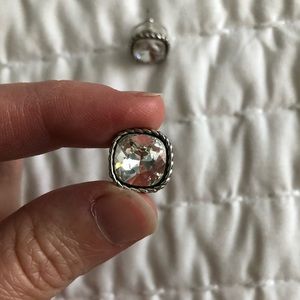 Pandora Square Stud Earrings